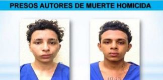 Foto: Capturan a sujetos por homicidio a una quinceañera, en un barrio de la capital Managua / TN8