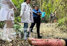 Investigan hallazgo del cuerpo de una mujer en una quebrada de Jalapa Foto: Encuentran a una mujer muerta en una zona de una comarca en Jalapa, Nueva Segovia / TN8