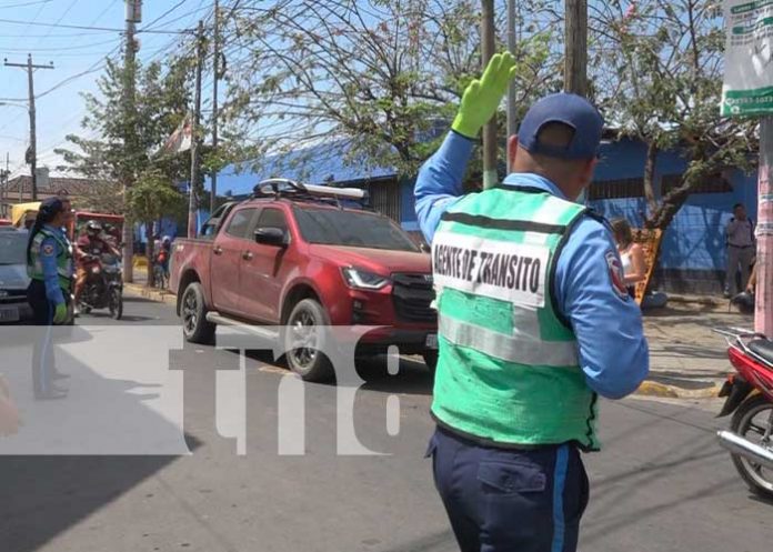Policía Nacional al pie del cañón en Rivas