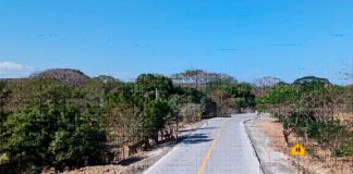 Finaliza la construcción de la carretera 'Ochomogo-Las Salinas' en Rivas