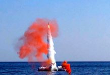 Rusia lanza con éxito un misil de crucero Kalibr 