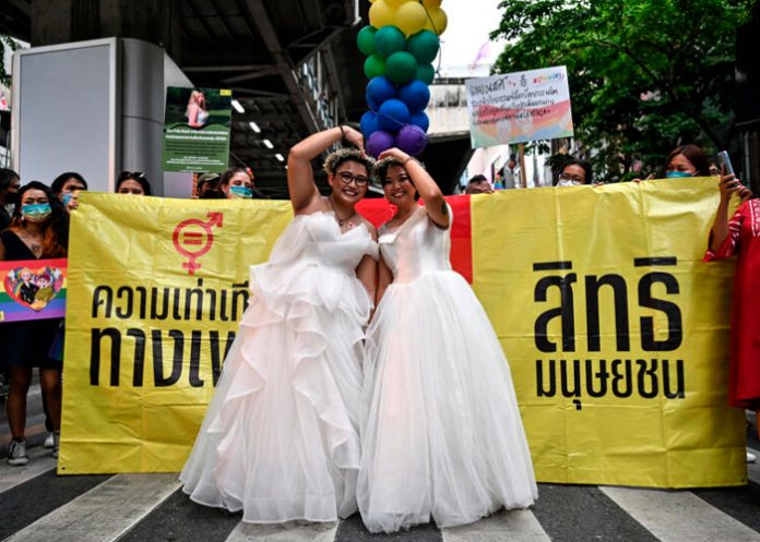 Tailandia avanza hacia una ley de matrimonio homosexual