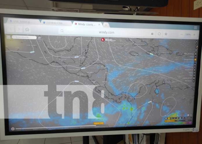Foto: Reporte climático de Nicaragua / TN8