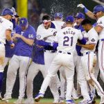 Rangers vencen a Cachorros 4-3 con sencillo en la 10ma entrada Texas, rangers, beisbol, deporte,