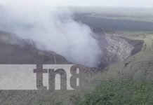 Se ocultó el lago de lava del Volcán Masaya, ¿a qué se debe este suceso? Foto: Fenómeno en el Volcán Masaya / TN8