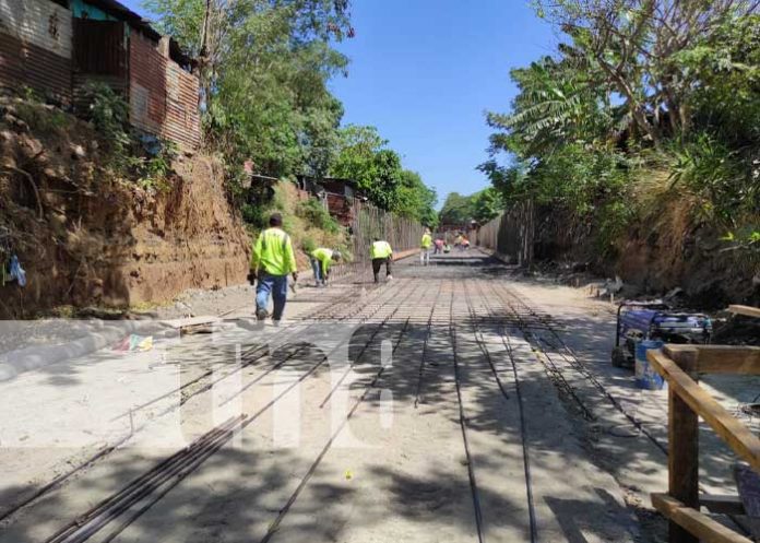 Foto: Revestimiento del 60% de cauce en Waspán Norte, Managua / TN8