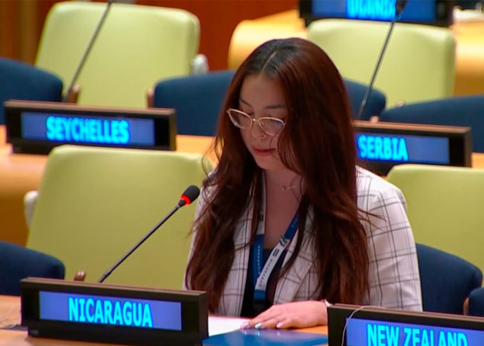 1 Foto: Representante de Nicaragua participa en Foro sobre Financiamiento para el Desarrollo en la ONU / Cortesía