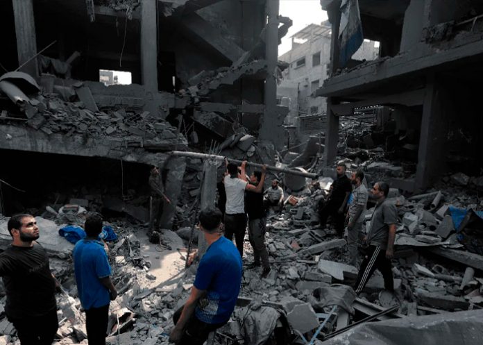 Foto: Devastación en Gaza /cortesía