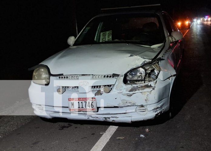 Foto: Tragedia en Tipitapa: Niña muere atropellada por un vehículo en la comarca Santa Lucía/TN8