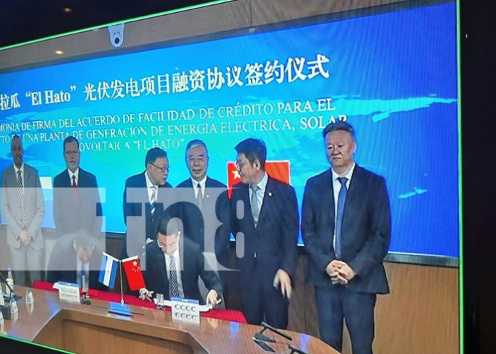 1 Nicaragua y empresa china firman acuerdo histórico para proyecto solar El Hato