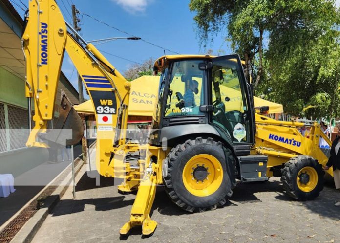 Foto: Gobierno de Japón dona retroexcavadora a San Rafael del Norte en Nicaragua/TN8