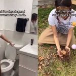Extremo: Esta muchacha no deja a sus amigos usar su baño y los manda al patio Viral, no deja a sus amigos usar su baño y los manda al patio