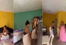 Se las montó de la peor manera: Descubrió a su esposa con otra mujer (VIDEO) Esposo descubre a su pareja con otra mujer