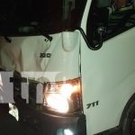 Accidente de tránsito en Nueva Segovia deja a un camión con daños Accidente de tránsito en Nueva Segovia deja a un camión con daños