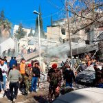 Consulado de Irán en Siria termina en «escombros» tras ataque Israelí Foto: Explosiones sacuden la capital de Siria /cortesía