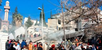 Foto: Explosiones sacuden la capital de Siria /cortesía