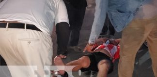 Motociclista lesionado tras colisión con taxi en Juigalpa