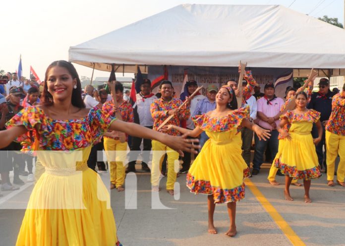 Foto: 23 kilómetros de carretera de concreto hidráulico conectan Siuna y Rosita/TN8