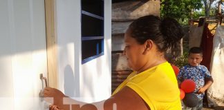 Foto: Lágrimas de emoción y felicidad invaden a protagonistas de viviendas dignas en Nandaime/TN8