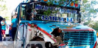 Brutal accidente en Rivas