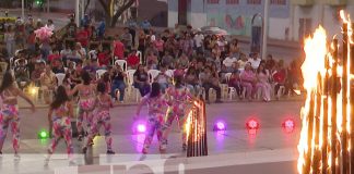 Foto: Jóvenes bailan en conmemoración al 44 aniversario de la gran Cruzada Nacional de Alfabetización/TN8