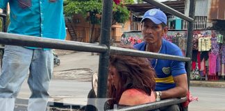 Foto: Joven con severas lesiones tras caer de una motocicleta en marcha en Juigalpa, Chontales/TN8