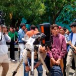 Se hizo de noche en pleno día, y luego volvió a amanecer Foto: El eclipse solar captò la atenciòn de varios curiosos en Nicaragua / TN8