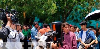 Foto: El eclipse solar captò la atenciòn de varios curiosos en Nicaragua / TN8