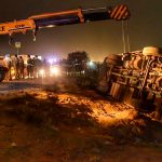 Foto: Fatal accidente en la India /cortesía