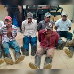 8 sujetos capturados por daños al medio ambiente en el Parque Nacional Saslaya Foto: Ocho capturados por daños al medio ambiente en el parque nacional Saslaya / Cortesía