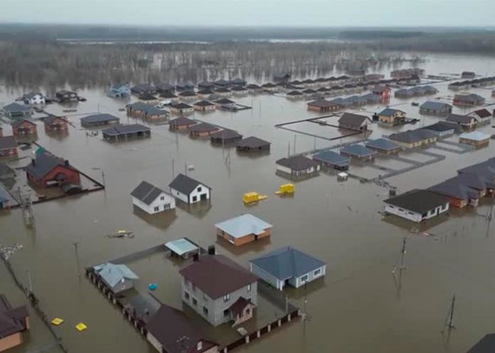 Foto: Terribles inundaciones en Rusia y Kazajistán /cortesía