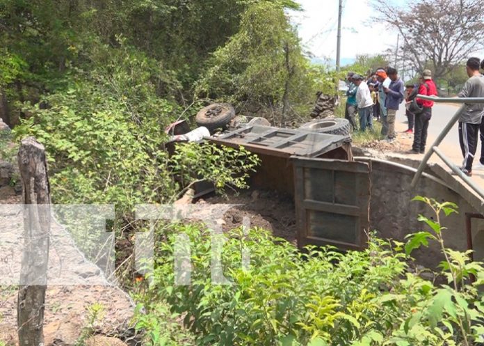 Se precipitó a un cauce en Estelí