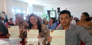 Foto: Periodistas Nicaragüenses son certificados por agencia rusa de noticias "Sputnik" /TN8
