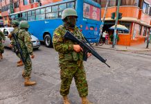 Foto: Noche de horror en Ecuador /cortesía