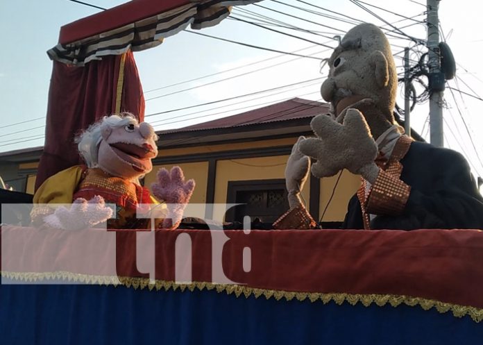 1 Foto: Familias se divirtieron con la presentación del show de Teatro Arlequín en el paseo Nandaimeño/TN8