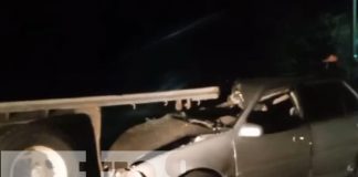 Foto: Carazo: accidente de tránsito en la carretera a La Boquita deja dos lesionados/TN8