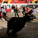 Terribles fracturas le provocó un toro en Costa Rica