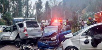 Foto: Fatal accidente en Ecuador /cortesía