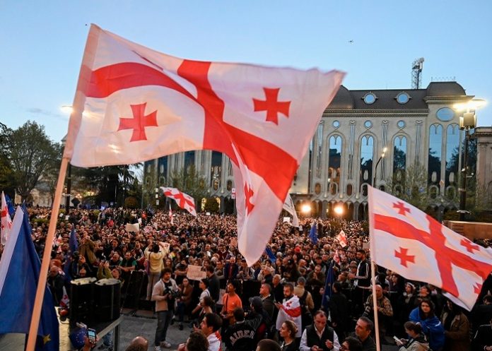 Foto: Tensión en Georgia /cortesía