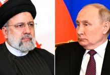 Foto: Putin y Raisi buscan calma /cortesía