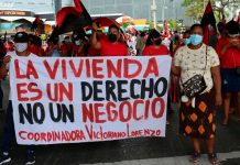 Foto: Marchan en Panamá /cortesía