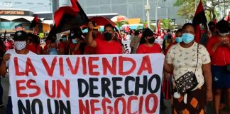 Foto: Marchan en Panamá /cortesía