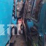 Camión fuera de control causa destrucción en una vivienda en Matagalpa