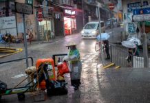 China decreta alerta azul tras impactantes lluvias en la región Foto: China en alerta /cortesía