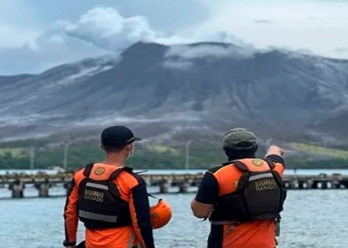 Foto: Caos en Indonesia  /cortesía