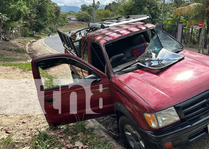 Foto: Accidente en Jalapa deja un herido y graves daños materiales/TN8