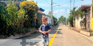 Foto: Mejoramiento en Barrio Carlos Núñez /TN8