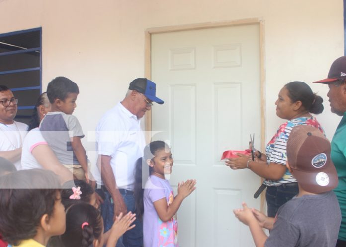 Foto: Alcaldía de Nandaime entrega una casa más en la comunidad La Orilla/TN8