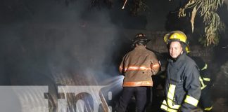 Foto: Zapatero queda a la intemperie tras incendio en su cuarto en un barrio de Managua/TN8