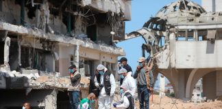 Foto: Descubierta fosa común en Gaza /cortesía